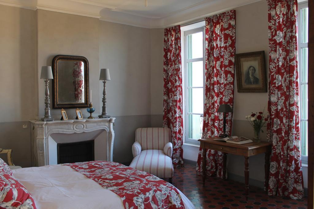 La Montagute Villa Thezan-des-Corbieres Szoba fotó